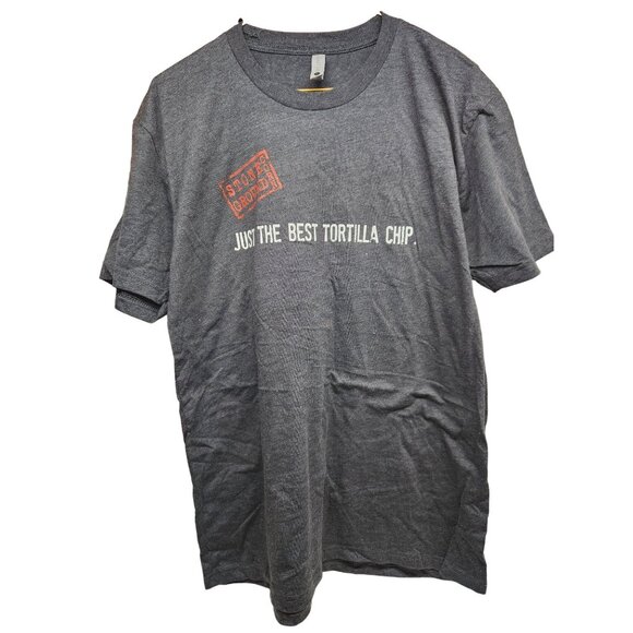 Mi Niña Tortilleria Stone Ground Corn T-Shirt Just The Best Tortilla Chip Size L - Picture 1 of 5